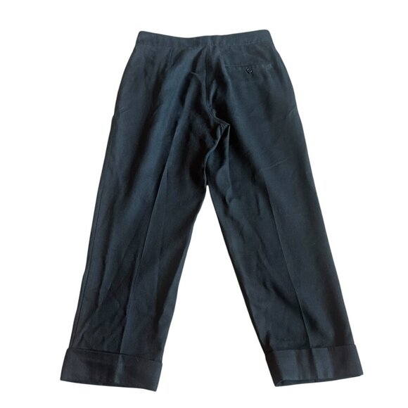 Wilfred Aritzia Black Cropped Length Linen Blend Slacks Pants Size 4 Women's - Picture 7 of 11
